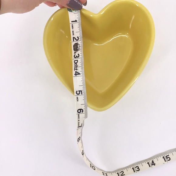 Cheerios General Mills Heart Shaped Yellow Bowls Set of 2 From 2003 - Picture 3 of 9